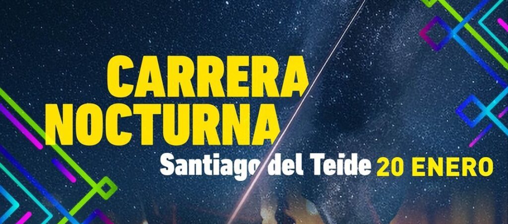 Más de 450 atletas participarán este sábado en la XI edición de la Carrera Nocturna de Santiago del Teide