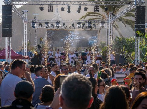 Santa Cruz de La Palma dio la bienvenida a 2024 con dieciséis horas ininterrumpidas de música