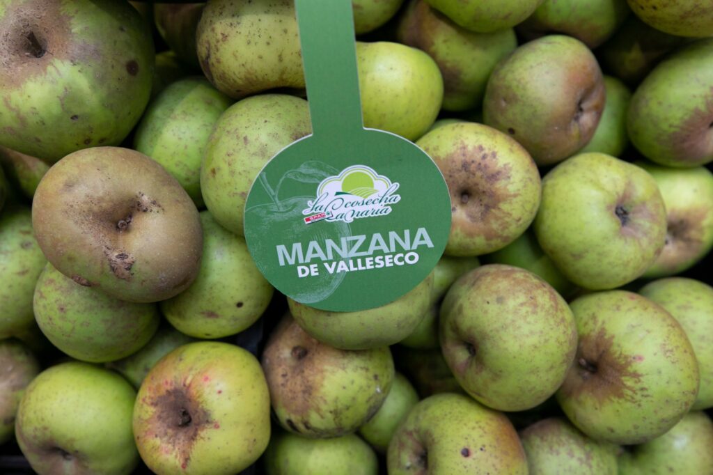 SPAR Gran Canaria cierra la campaña de la manzana reineta de Valleseco comercializando más de 10 toneladas