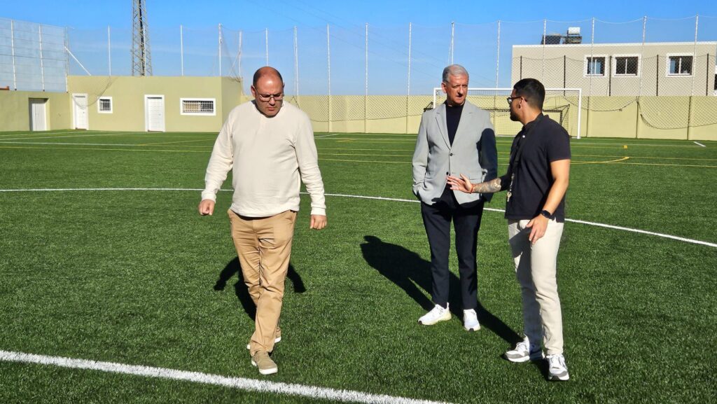 El ayuntamiento de La Orotava invierte 200.000 euros en la mejora del histórico campo de fútbol Quiquirá