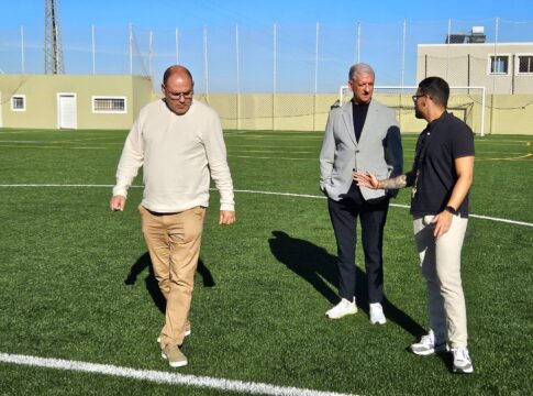El ayuntamiento de La Orotava invierte 200.000 euros en la mejora del histórico campo de fútbol Quiquirá