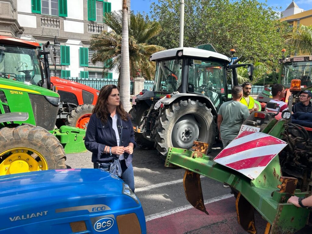 El PP muestra su apoyo a las protestas del sector primario en Canarias