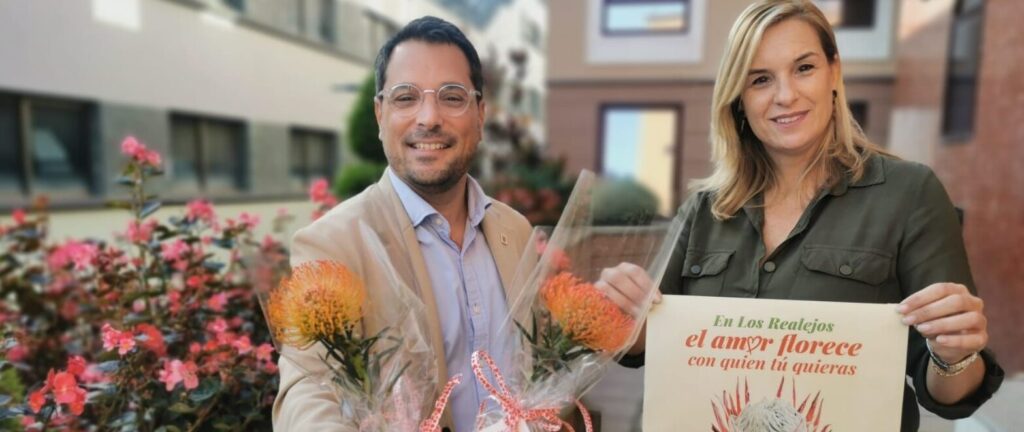 Los Realejos regala una flor por compras del 1 al 14 de febrero en sus ‘Comercios con Corazón’
