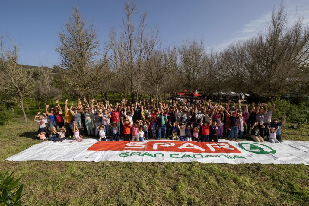 SPAR Gran Canaria reforesta Osorio plantando  250 nuevos árboles