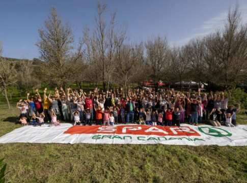 SPAR Gran Canaria reforesta Osorio plantando  250 nuevos árboles