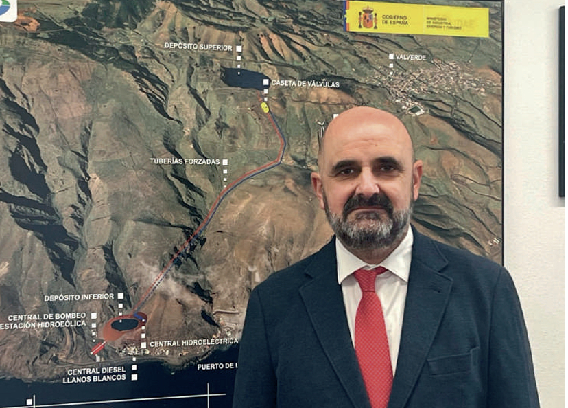 Antonio Chinea: “Es mi propósito como Consejero Delegado, dar un avance exponencial en la consecución del objetivo de El Hierro 100% energías renovables e Isla sostenible”