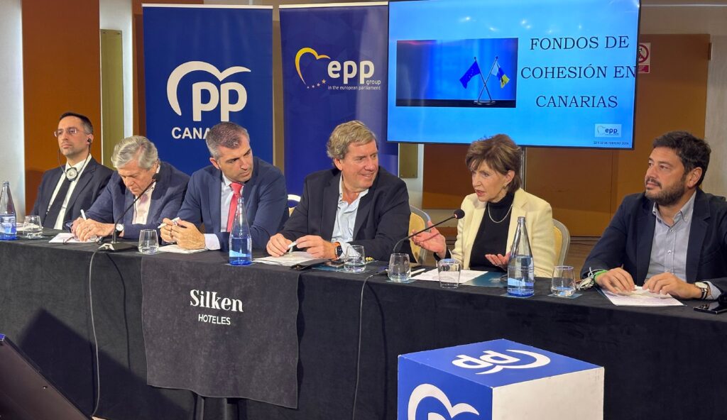 Gabriel Mato y Manuel Domínguez alertan de que Canarias ha dejado de utilizar 600 millones de euros procedentes de los fondos de cohesión