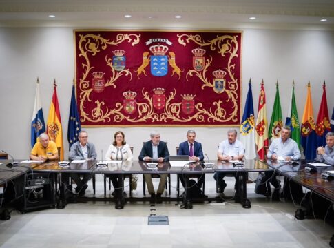 Fernando Clavijo se compromete con el sector primario a defender sus reivindicaciones ante Europa