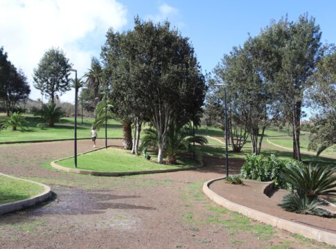 El parque urbano Hoya Machado contará con alumbrado público antes de que finalice el año