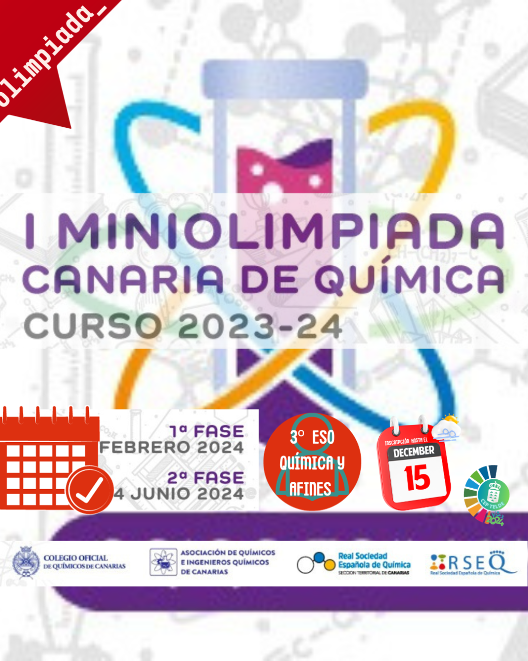 Arranca la Miniolimpiada de Química de Canarias
