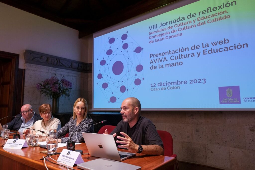 AVIVA es la nueva web que acerca la oferta cultural y educativa de los espacios culturales del Cabildo a los centros de enseñanza