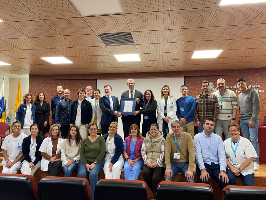 El hospital San Juan de Dios de Tenerife logra la certificación ambiental 14001:2015