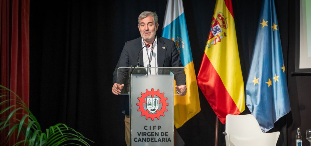 El presidente de Canarias destaca la formación profesional dual como eje para el desarrollo social y económico de las islas