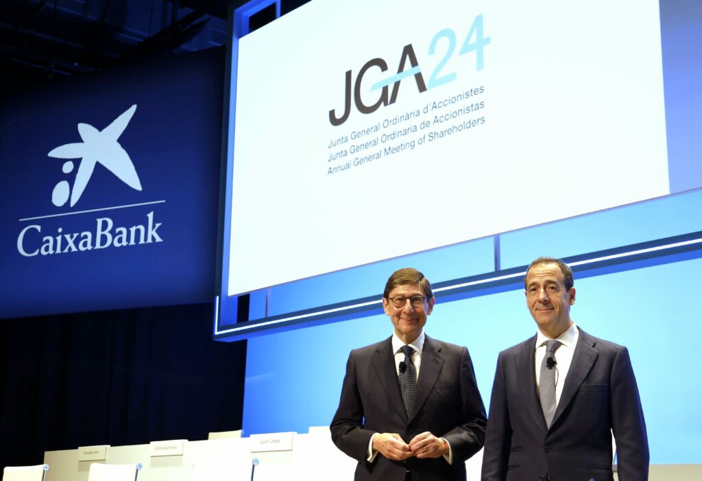 La Junta General de Accionistas de CaixaBank aprueba la distribución de un dividendo de 2.890 millones de euros, un 70% más que en 2022