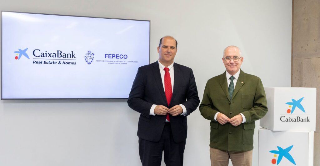 CaixaBank y Fepeco renuevan su alianza para apoyar a las empresas y profesionales del sector de la construcción