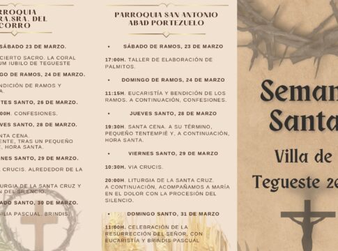 Tegueste acoge una amplia programación de actos para conmemorar la Semana Santa
