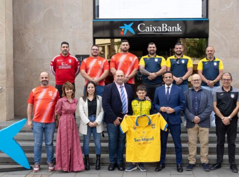 CaixaBank y la Federación de Lucha Canaria de Tenerife presentan la final de la Liga de Primera Categoría