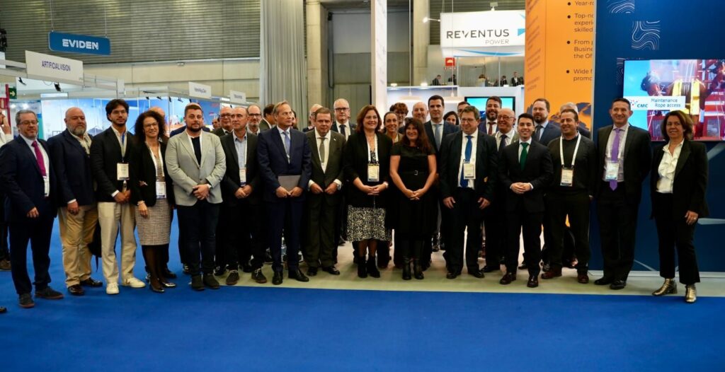 La mayor representación de Canarias en la Wind Europe 2024