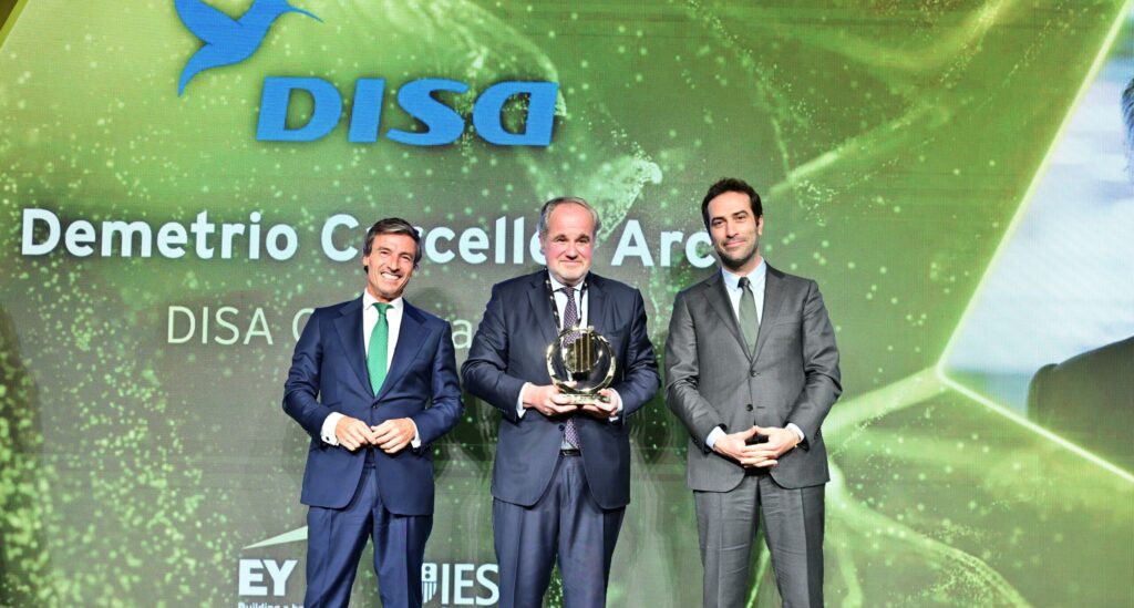 Demetrio Carceller Arce, presidente de Disa Corporación, Premio Emprendedor del Año de EY