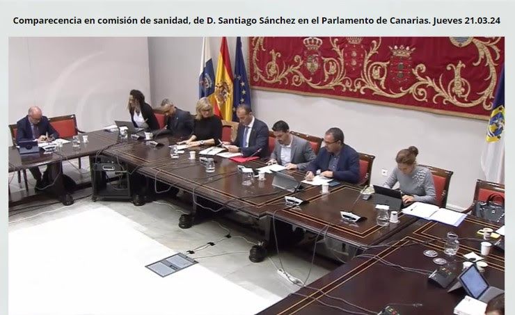 El Colegio de Fisioterapeutas de Canarias defiende ante el Parlamento su posición frente a la “receta deportiva”