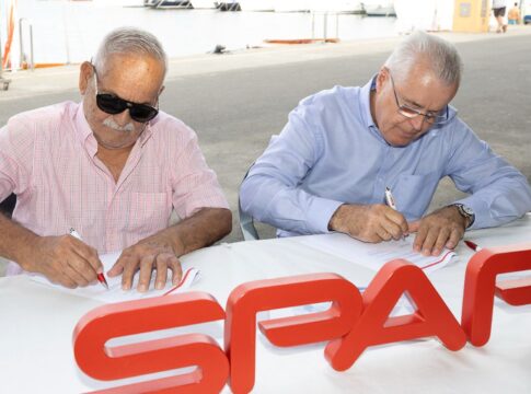 SPAR Gran Canaria y el bote de vela latina Guerra del Río  cumplen 21 años navegando juntos