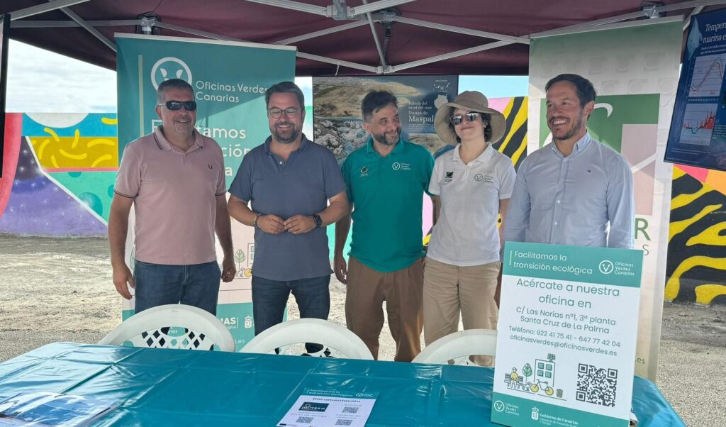 Éxito de participación familiar este sábado con la celebración de la Eco Race Santa Cruz de La Palma en el COP