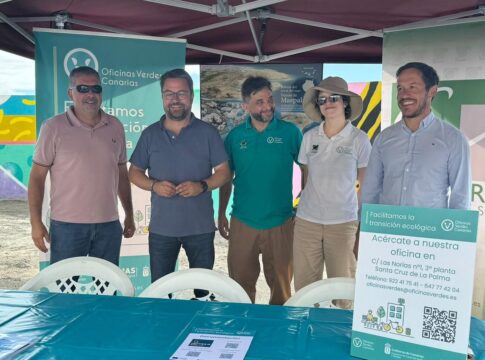 Éxito de participación familiar este sábado con la celebración de la Eco Race Santa Cruz de La Palma en el COP