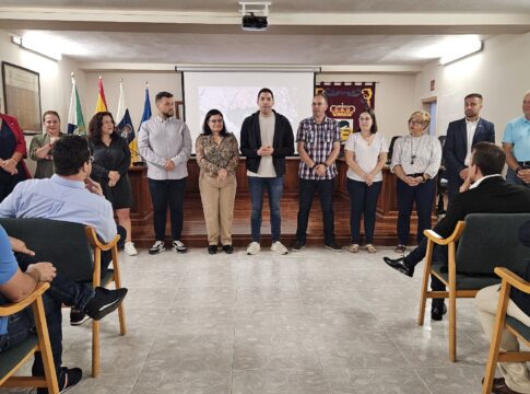 El Comité Ejecutivo de la FECAM es recibido por la Corporación Municipal de La Frontera