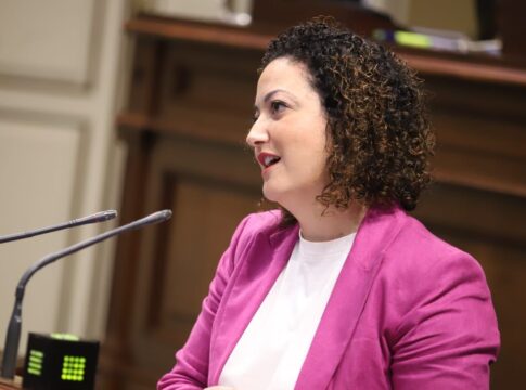 Jana González Alonso valora el informe de la Diputación del Común y el reflejo de mejoras en áreas importantes como Sanidad, Educación o Sector primario