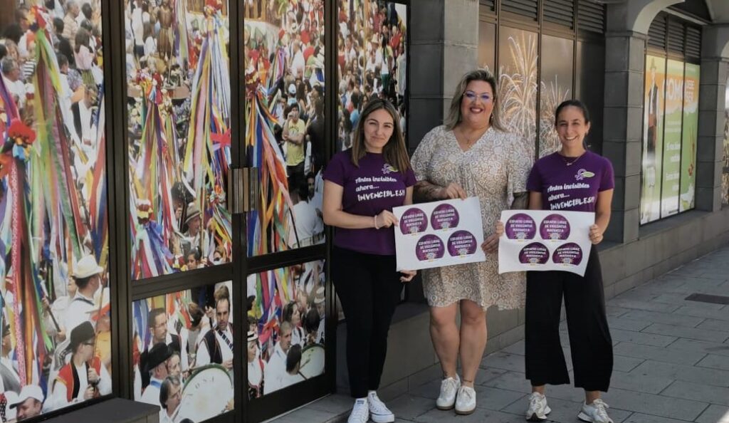 Los Realejos retoma su campaña informativa y de atención frente al acoso y la violencia sexual en las Fiestas de Mayo