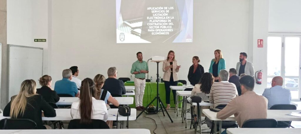 Los Realejos acogió una formación empresarial sobre licitación electrónica con el sector público