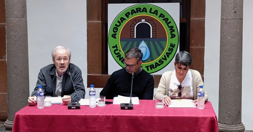 La Asociación Agua para La Palma exige al Cabildo  garantías técnicas para su anunciada búsqueda de más agua en el Túnel de Trasvase, una “oportunidad histórica” en la que invita a contar con Carlos Soler