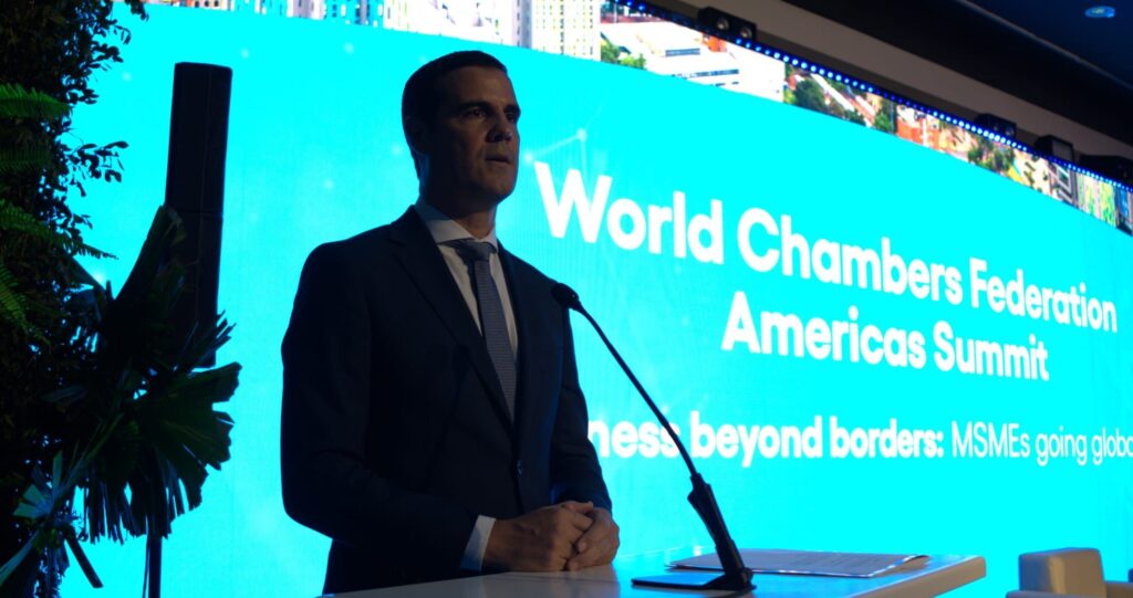 Canarias participa, en Bogotá, en la Cumbre de las Américas de la Federación Mundial de Cámaras