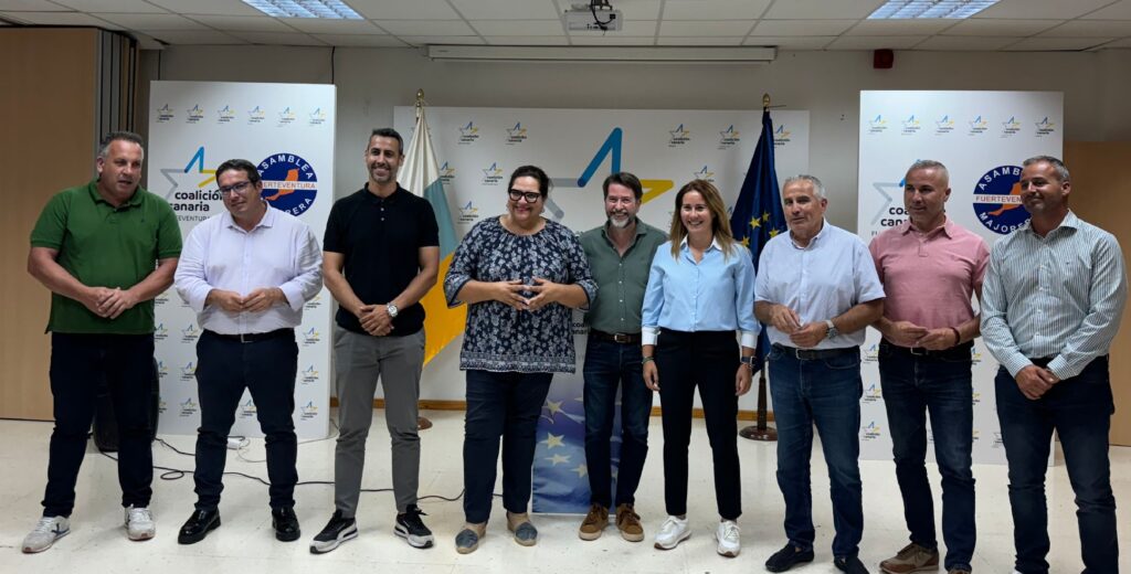 Carlos Alonso y Lola García se comprometen a trasladar las demandas de Fuerteventura al Parlamento europeo