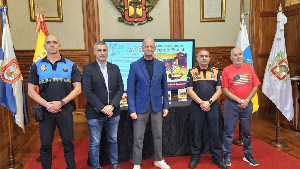 El Ayuntamiento de La Orotava inicia una campaña de prevención e información sobre incendios forestales