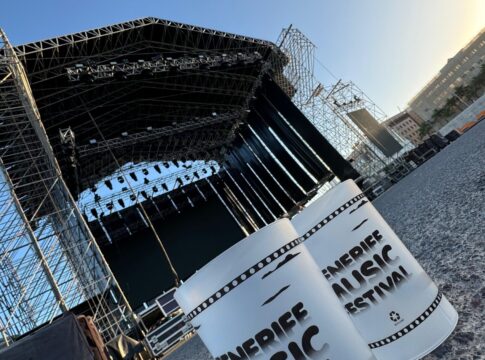 Todo listo para que arranque la primera edición del Tenerife Music Festival