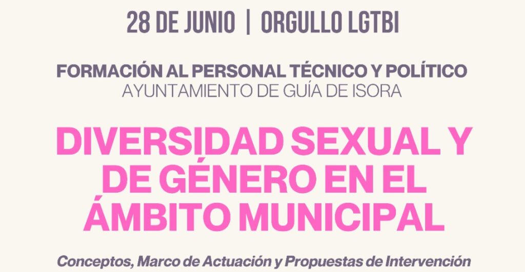 El Ayuntamiento de Guía de Isora organiza una formación en materia LGBTI para el personal municipal