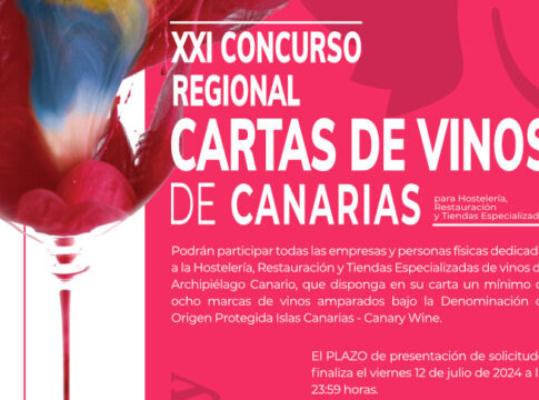 Convocado el XXI Concurso Regional de “Cartas de Vinos de Canarias” para Hostelería, Restauración y Tiendas Especializadas