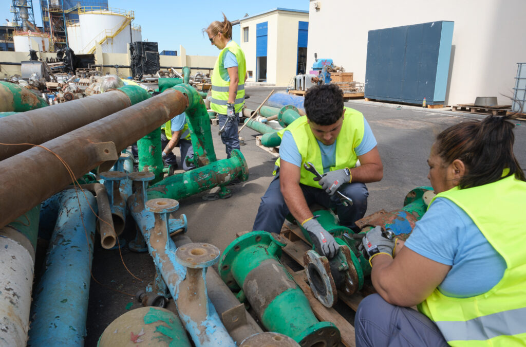 El Cabildo de Fuerteventura forma personal especializado en mantenimiento de redes gracias al PFAE Hidroventura