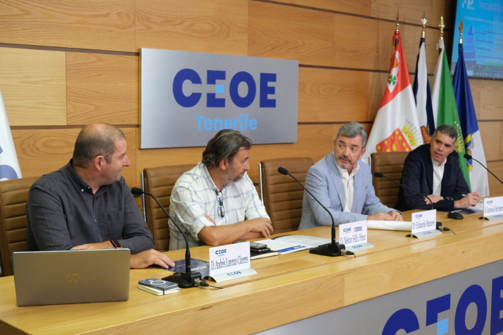 CEOE Tenerife presenta el nuevo Portal Web del Gabinete para la FP Dual