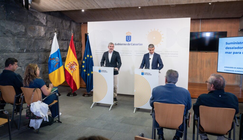 El Gobierno canario aumenta los recursos hídricos para riego agrícola con diez nuevas desaladoras por valor de 13,4 millones de euros