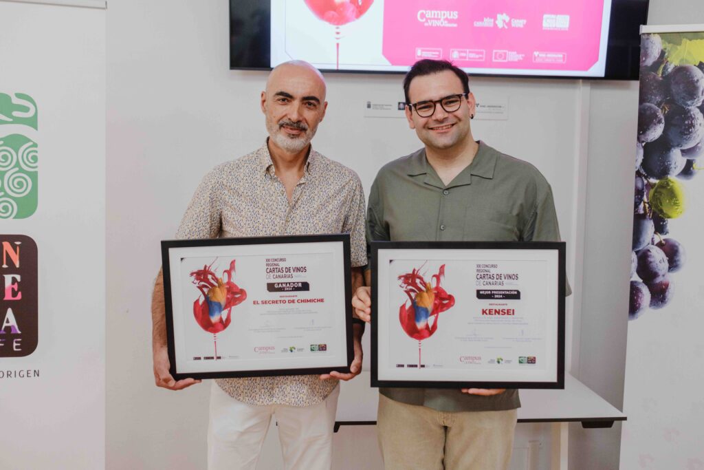 El Restaurante El Secreto de Chimiche, ganador del XXI Concurso Regional de “Cartas de Vinos de Canarias” para Hostelería, Restauración y Tiendas Especializadas