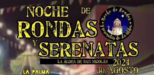 Artistas de diferentes puntos de Canarias se darán cita en la Noche de Ronda y Serenatas de las Fiestas de San Nicolás de Tolentino 2024