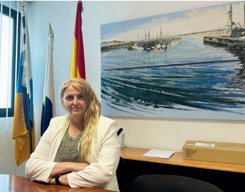 Ana Ma Pérez: “La gestión del cuarto puerto mayor de España nos ocupa en este momento”