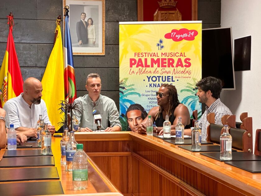 Música, tradición y medioambiente se dan cita en La Aldea en la celebración del Festival Palmeras 2024
