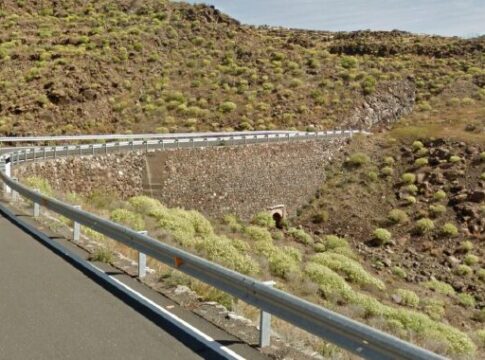 El Cabildo licita por más de 920.000 euros la obra de reconstrucción del muro y reparación de elementos viales en la Carretera de Temisas