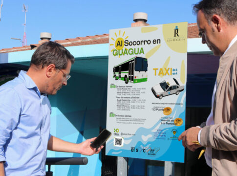 La guagua 546 a la Playa de El Socorro crece en un 20,15% en el número de pasajeros en lo que va de verano