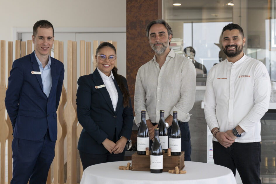 Donaire sorprende con el maridaje de Wine & Progress