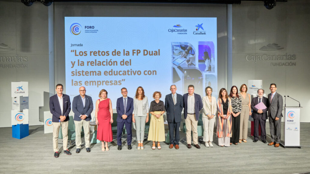 El Foro Nueva Economía, Nueva Empresa destaca la FP Dual como modelo educativo para responder a las demandas del mercado de trabajo en Canarias