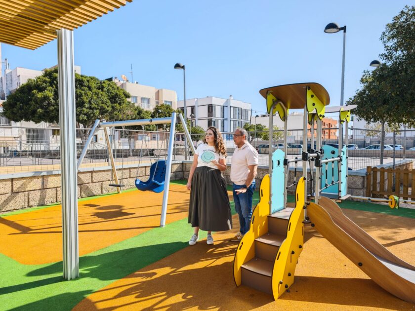 El Ayuntamiento de Granadilla de Abona dota al municipio de parques infantiles más modernos e inclusivos